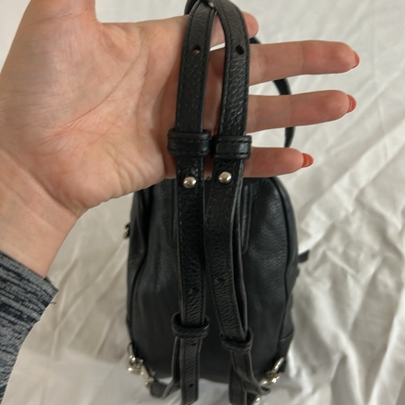 Marc Jacobs Black Leather Mini Backpack - Picture 6 of 8
